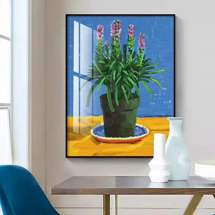 Affiches sur toile d'exposition de David Hockney