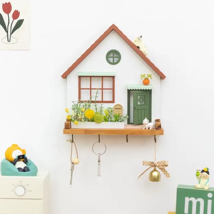 Crochet à clé en bois, Art mignon