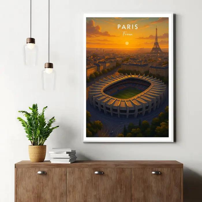 Art mural de voyage, Paris