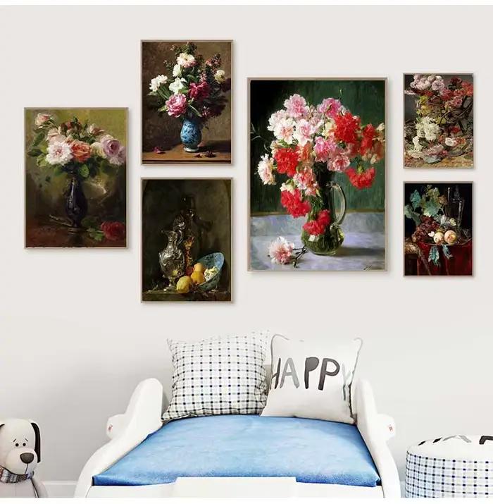 Affiches et impressions sur toile de fleurs et de fruits
