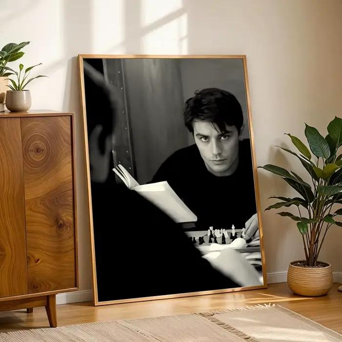 Affiche de l'acteur français A-Alain Delon
