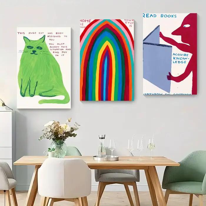 Peinture David Shrigley Art – Impressions et affiches de qualité supérieure