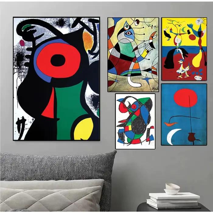 Impression sur toile Joan Miró
