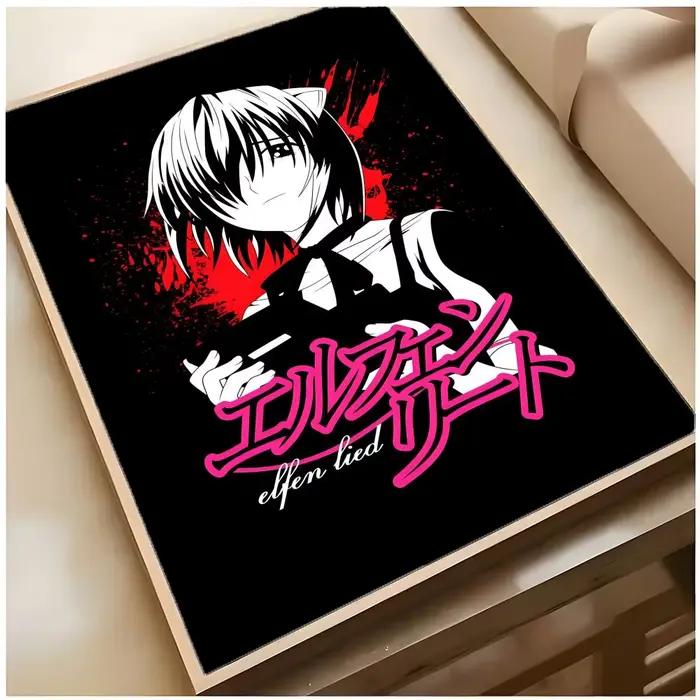 Affiche animée de Dark E-Elfen Lied