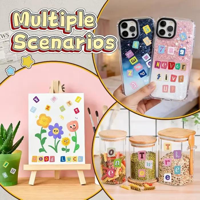 Autocollants lettres pour scrapbooking
