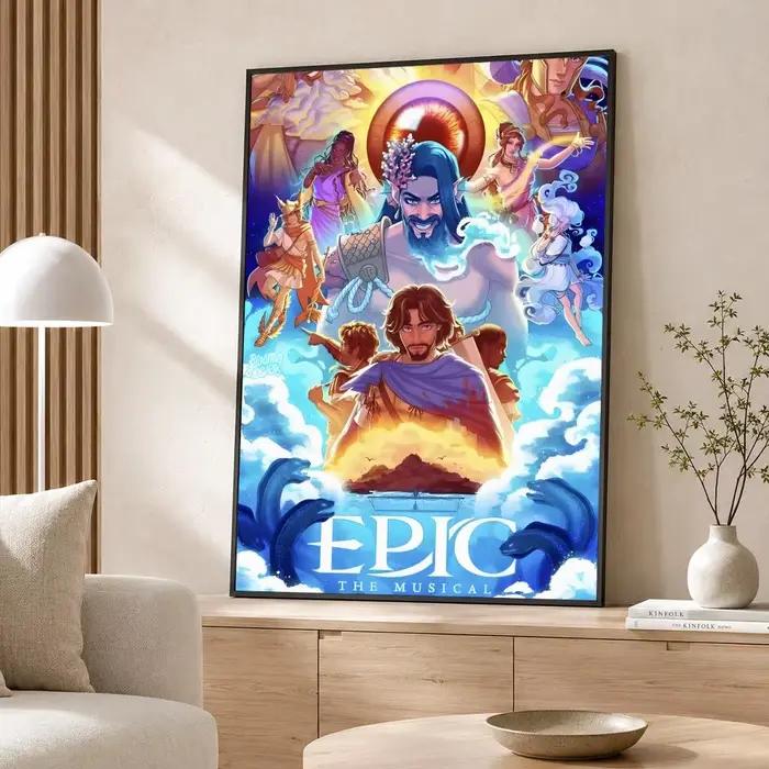Affiche musicale épicée
