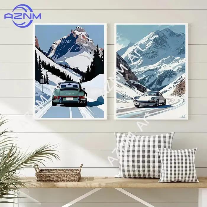 Peinture murale décorative pour la maison