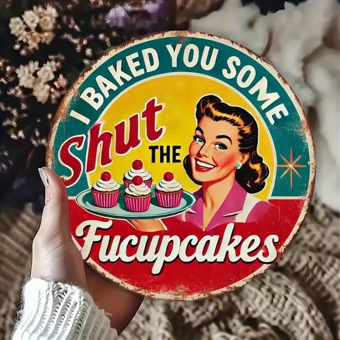 Décoration murale bohème « I Baked You Some Cupcakes » - pour la maison
