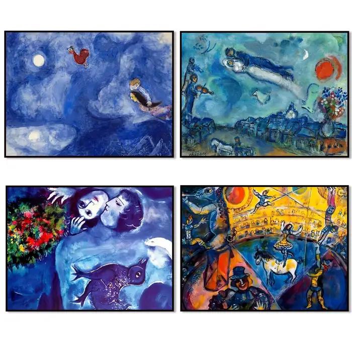 Marc Chagall "The Cellist"