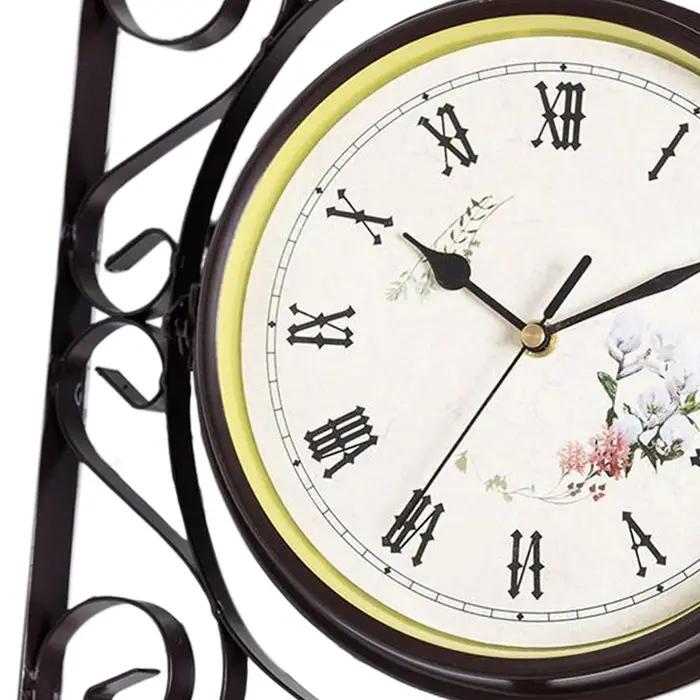 Horloge murale Double face de Style Antique