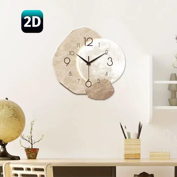 Horloge murale moderne simple et silencieuse