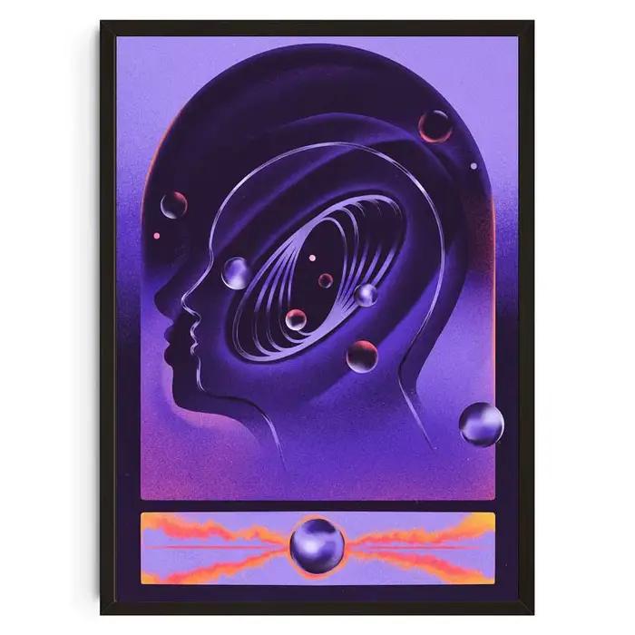 Futurisme abstrait, Art mural