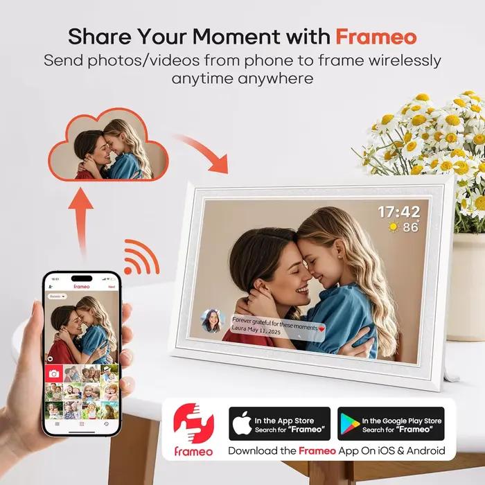 Cadre photo numérique WiFi 10