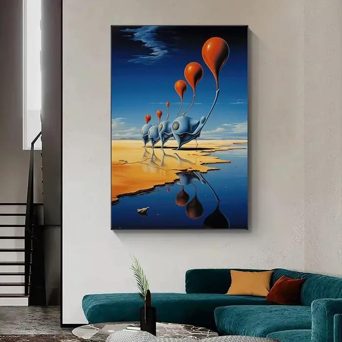 Affiches et impressions surréalistes de Salvador Dali, art mural, peinture sur toile, image abstraite pour salon, décoration de la maison