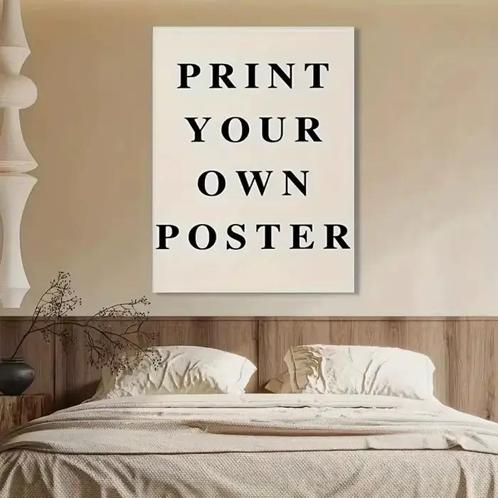 Impression personnalisée de votre propre affiche
