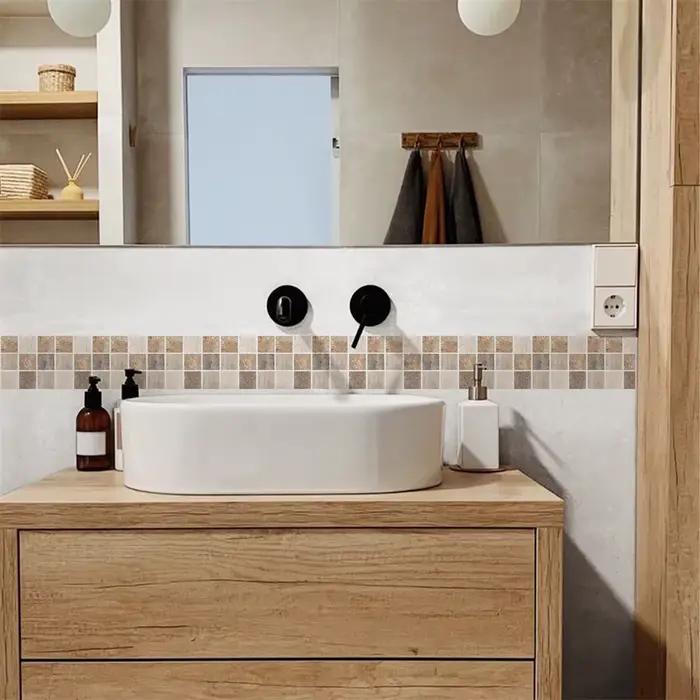 Autocollants muraux décoratifs pour salle de bain