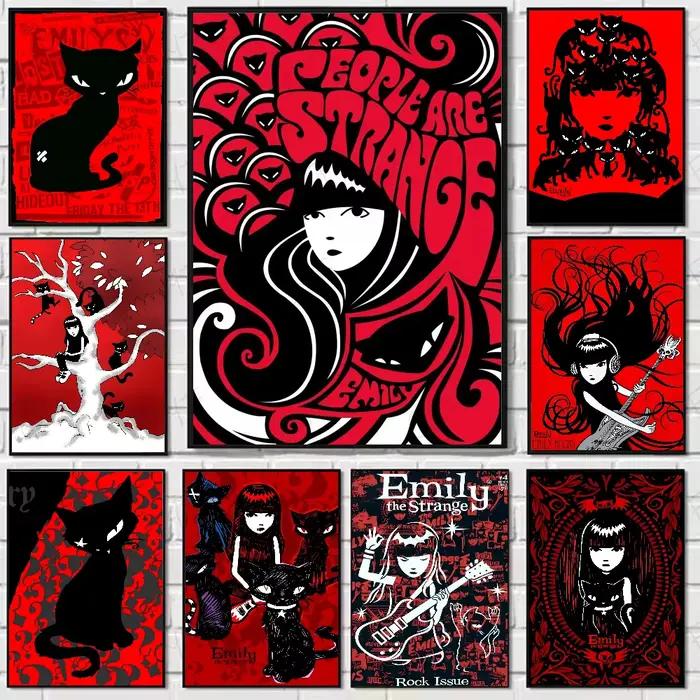 Affiche de bande dessinée E-Emily the S-Strange