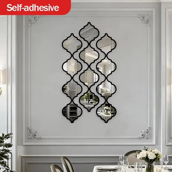 Grand miroir marocain 12 pièces
