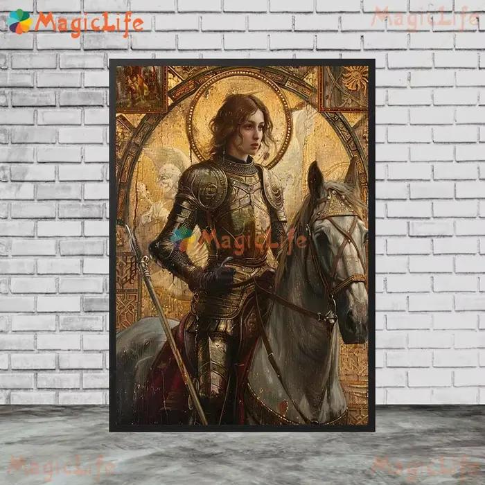 Affiches murales imprimées de religion de croyant missionnaire vintage