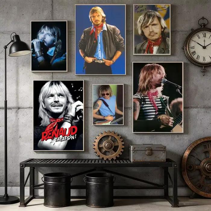 Affiche du chanteur français R-Renaud
