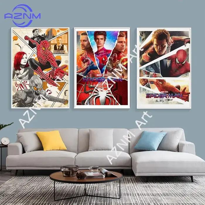 Affiche de film Spiderman No Way Home et impression sur toile