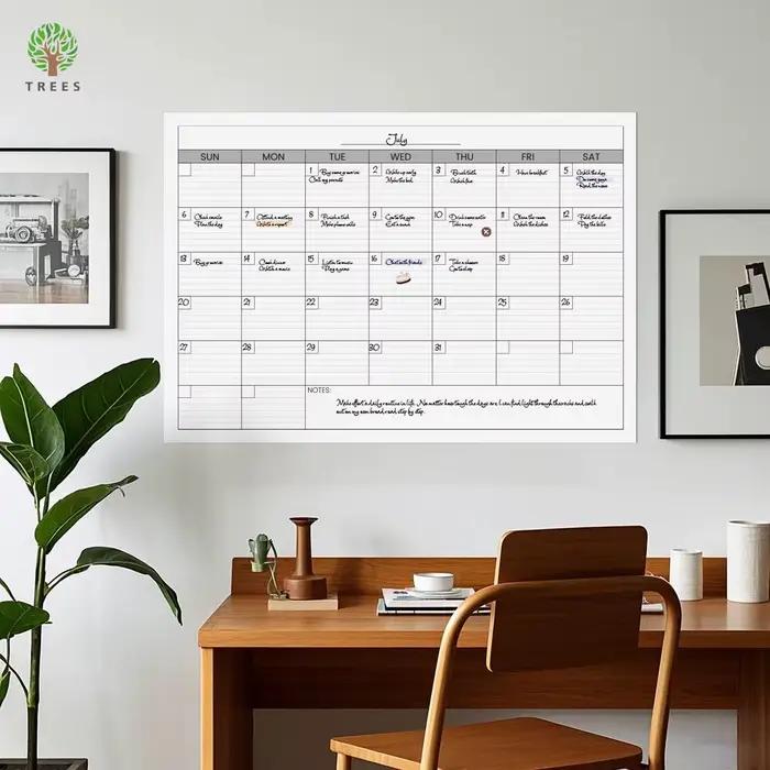 Planificateur mensuel grand format