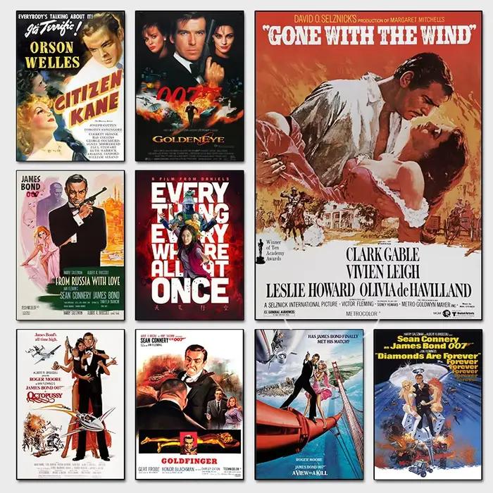 Affiche d'art de film classique