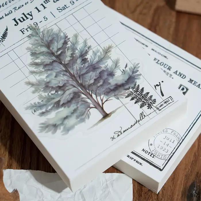 Autocollant adhésif arbre