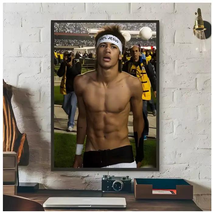 Affiche de la légende du football N-Neymar Jr