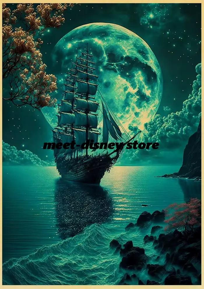 Affiches de bateau Pirate