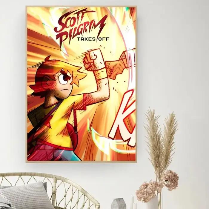 Anime Scott pèlerin affiche bricolage Vintage film