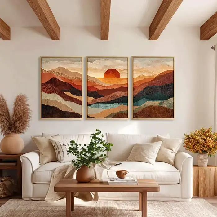 Peinture sur toile sans cadre