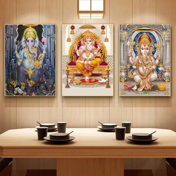 Peinture sur toile Ganesha