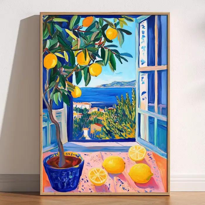Henri Matisse, série « Fenêtre ouverte sur la Méditerranée »