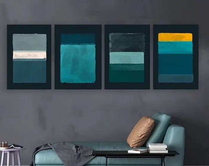 Mark Rothko – affiches d'art abstrait classique