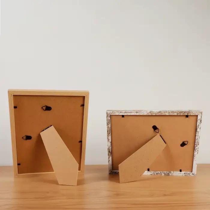 Petit cadre Photo en bois pour tenture murale