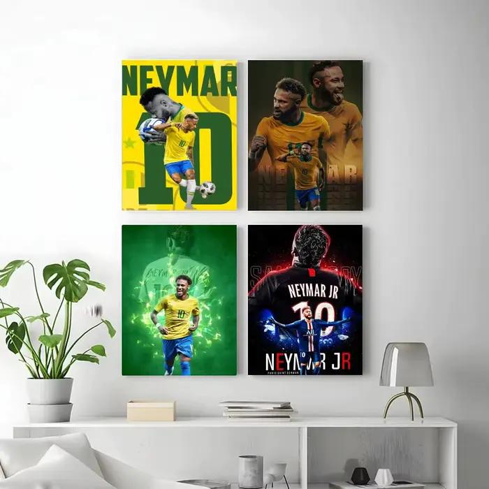 Affiche autocollante N-Neymars pour athlètes