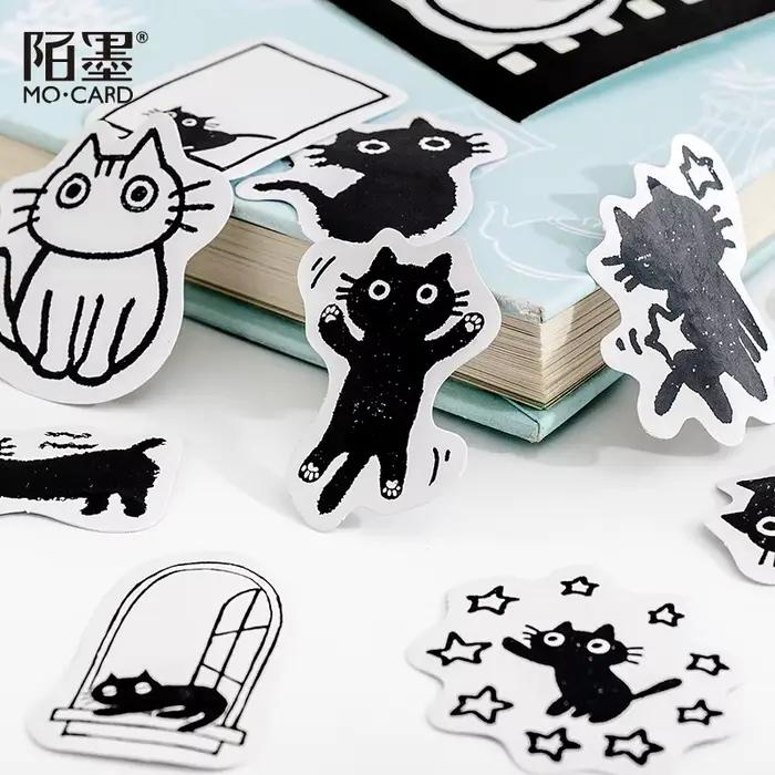 45 pièces/lot – Lot de mini autocollants mignons pour carnet de notes