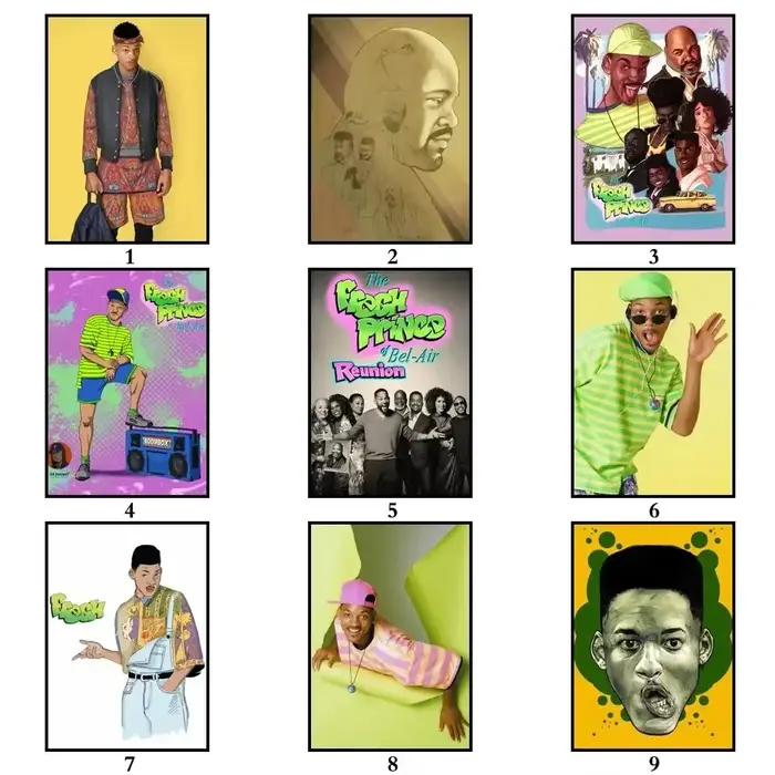 Peinture sur toile fantaisie du Prince de Bel-Air