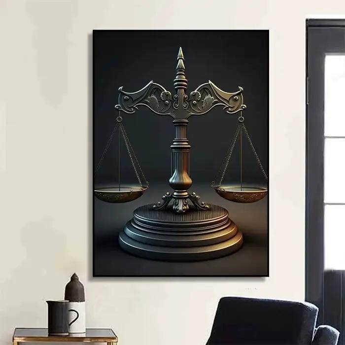 Affiches abstraites d'art d'avocat