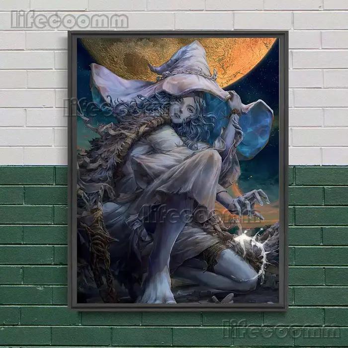 Soul Witch With Four Hands Vintage Wall Art