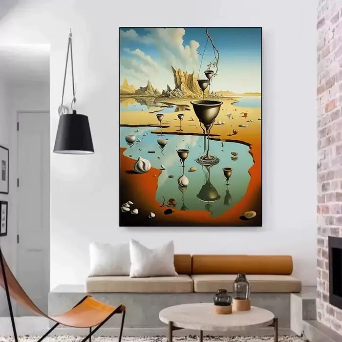 Affiches et impressions surréalistes de Salvador Dali, art mural, peinture sur toile, image abstraite pour salon, décoration de la maison