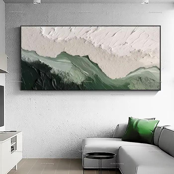 Grande peinture à l'huile spéciale peinte à la main