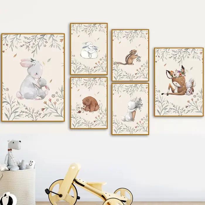 Toile d'art mural cerf