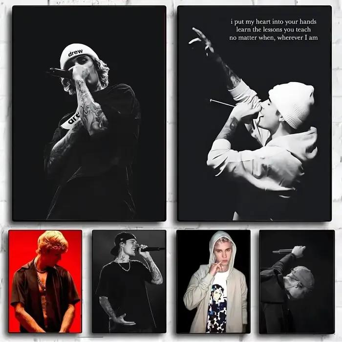 Affiche sans cadre de J-Justin B-Bieber