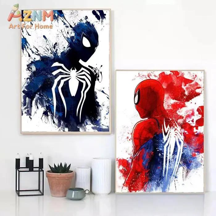 Affiches sur toile de super-héros Spiderman