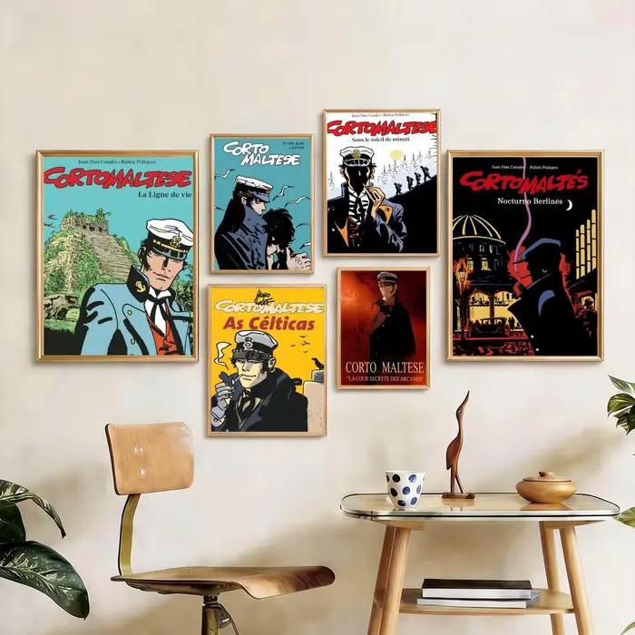 Affiche classique C-Corto MalteseS