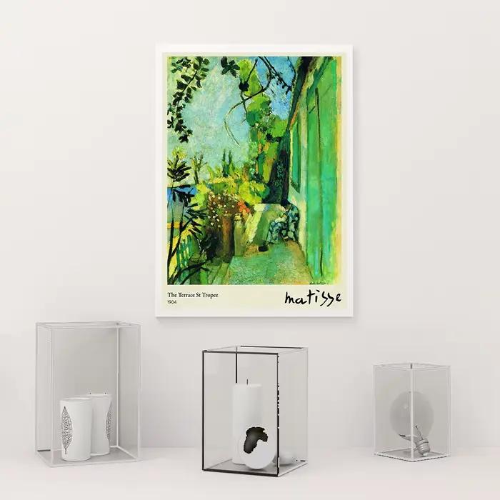 Affiche de peintre du fauvisme français Henri Matisse