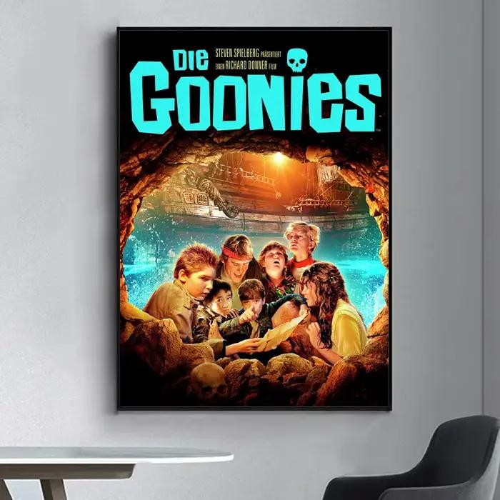 Affiche classique des Goonies Moonies Markets