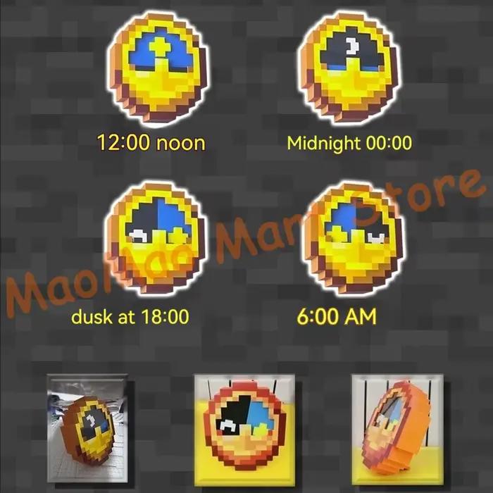 Horloge solaire et lune